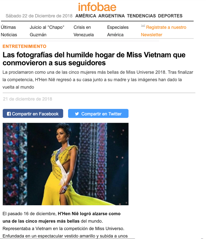 Báo nước ngoài vẫn phát sốt vì HHen Niê và giá trị thật sự của một hoa hậu