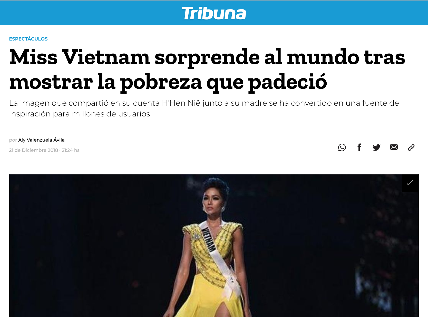 Báo nước ngoài vẫn phát sốt vì HHen Niê và giá trị thật sự của một hoa hậu