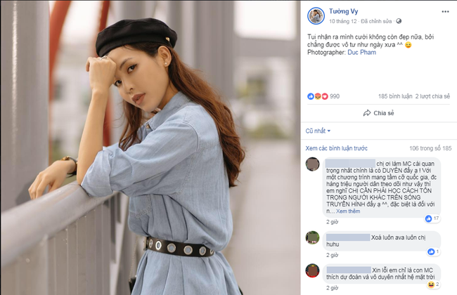 Dân mạng khủng bố tường nhà nữ MC kém duyên dẫn Quả bóng vàng 2018, hóa ra là bạn gái cũ của Mr. Cần Trô