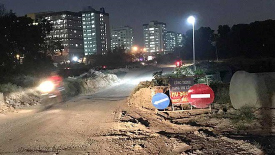 Ngã xe trên đường đang thi công, nam sinh viên thiệt mạng