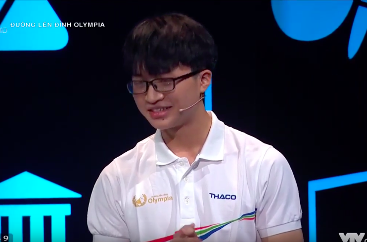 Nam sinh đẹp trai như soái ca, chiến thắng liên tiếp tại Đường lên đỉnh Olympia gây bão mạng