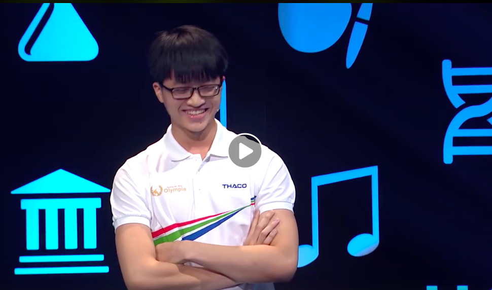 Nam sinh đẹp trai như soái ca, chiến thắng liên tiếp tại Đường lên đỉnh Olympia gây bão mạng