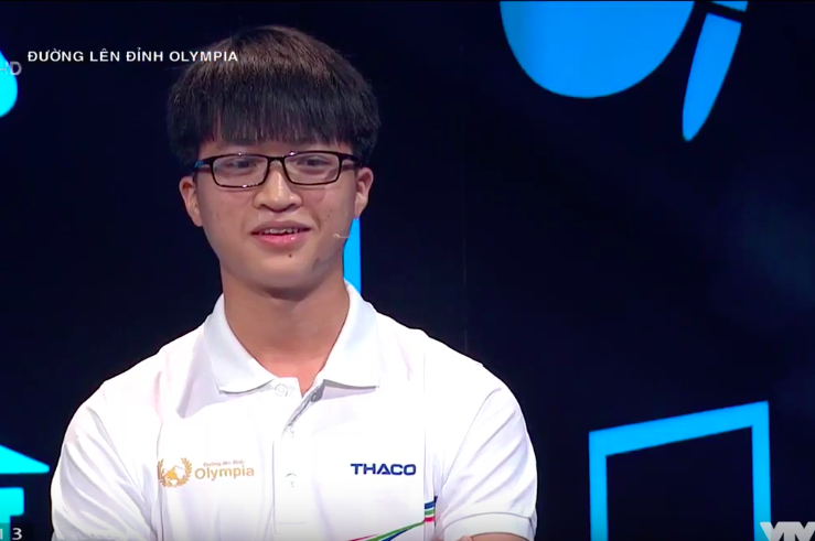 Nam sinh đẹp trai như soái ca, chiến thắng liên tiếp tại Đường lên đỉnh Olympia gây bão mạng