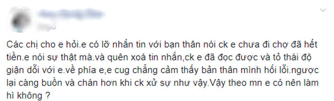 Vợ trẻ rêu rao chuyện chồng chưa đến chợ đã hết tiền bị phát hiện, nhưng cách xử lý khủng hoảng mới kinh ngạc