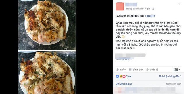 Tổng hợp những món ăn gia đình kinh dị năm 2018 của hội chị em