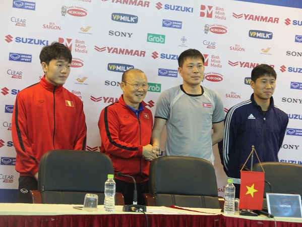 ĐT CHDCND Triều Triên đề cao mục tiêu thử nghiệm đội hình trong trận giao hữu với ĐT Việt Nam