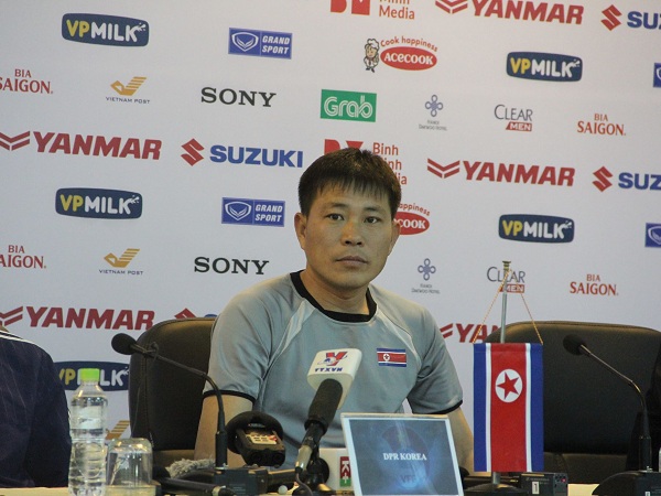 ĐT CHDCND Triều Triên đề cao mục tiêu thử nghiệm đội hình trong trận giao hữu với ĐT Việt Nam