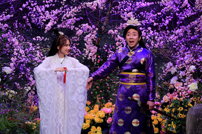 Vượt qua thủ đoạn của Trấn Thành, Hòa Minzy đoạt cúp Ơn giời tập cuối