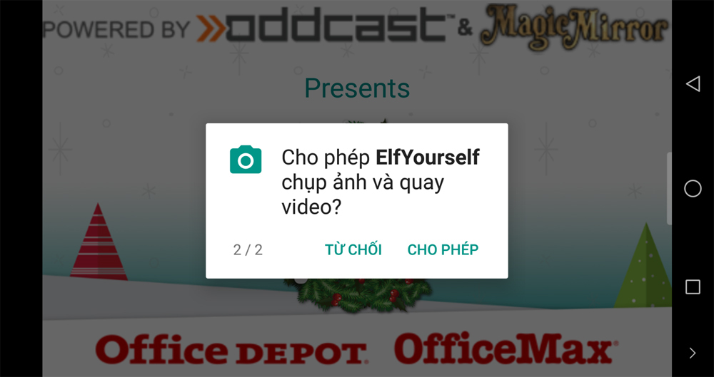 Tạo video nhảy múa trên nền nhạc Giáng sinh vui nhộn