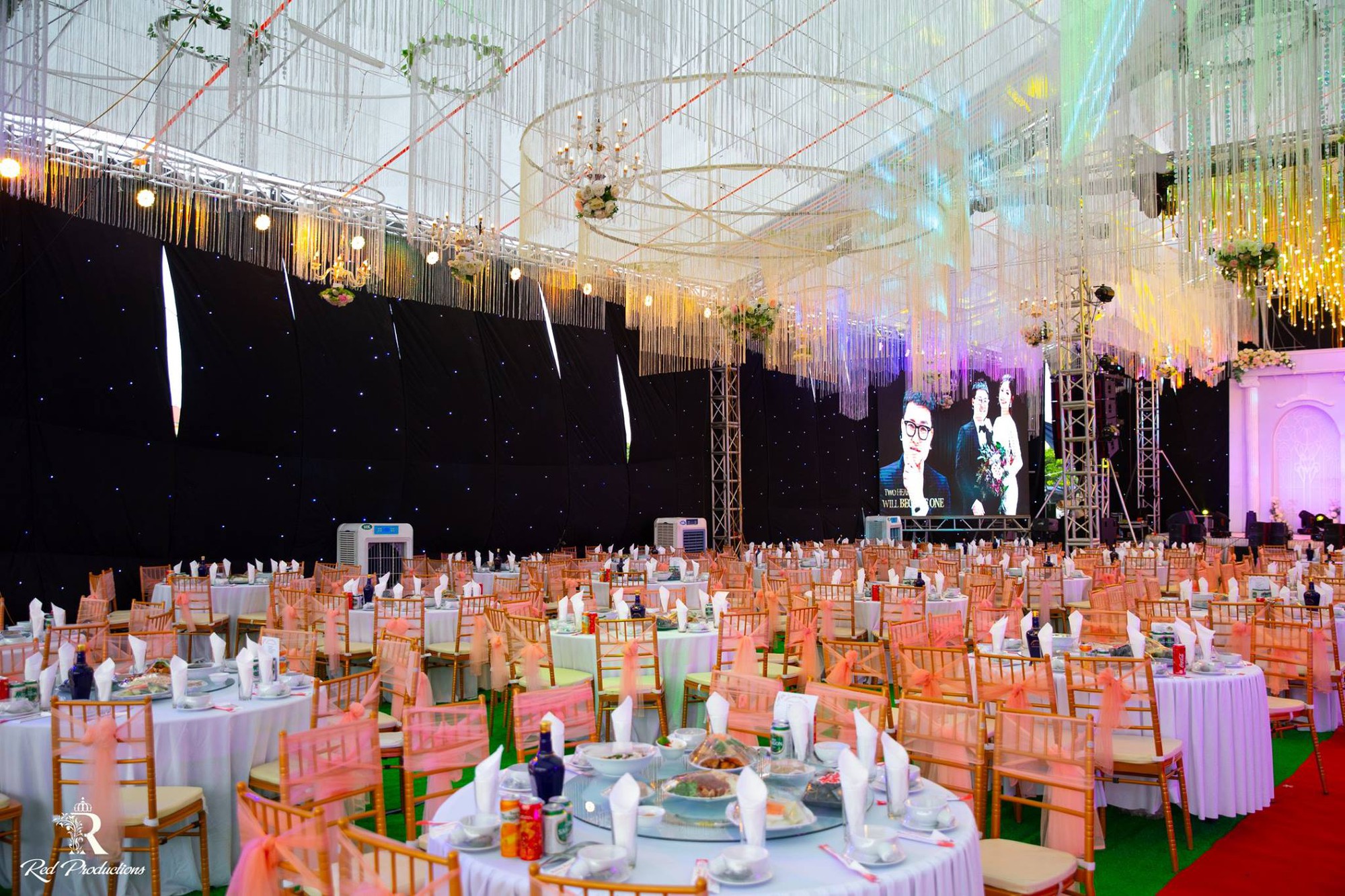 Hàng trăm quan khách vây kín xem ca sĩ Đàm Vĩnh Hưng hát ở tiệc cưới 5 tỷ của đại gia Hưng Yên