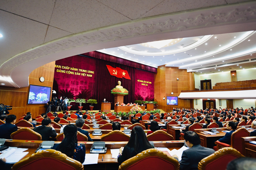 Toàn cảnh Khai mạc Hội nghị Trung ương 9, khóa XII