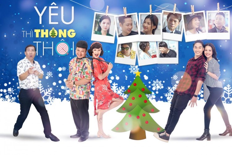 VTV tung poster hài hước cho loạt phim Việt đình đám nhân mùa Noel