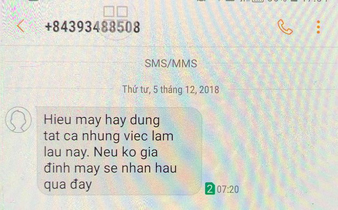Phó bí thư huyện bị nhắn tin đe dọa vì chống tiêu cực: Tôi không sợ vì mình làm việc chính trực