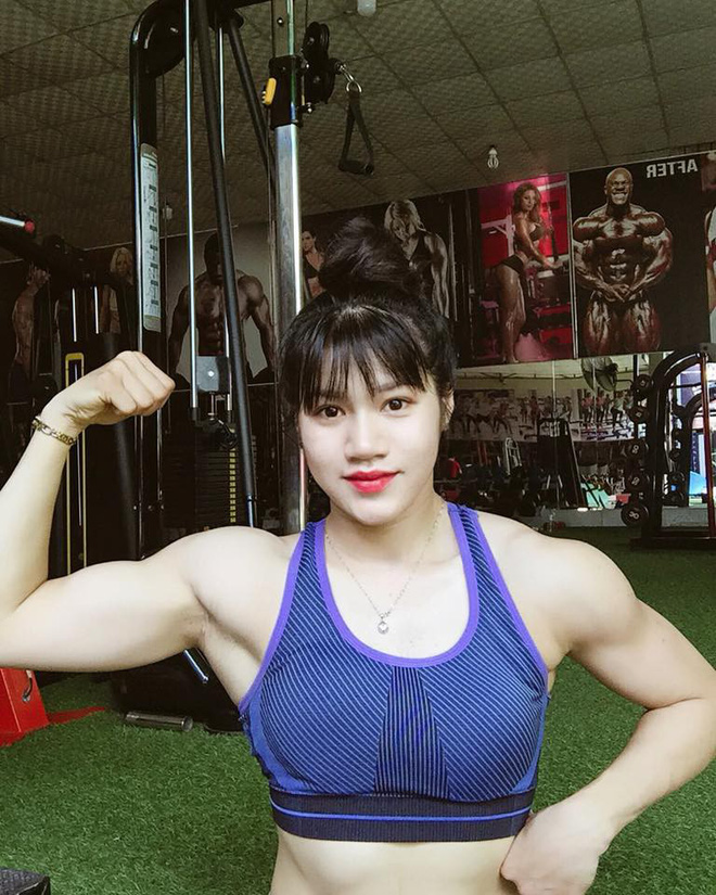 Thiếu nữ Đồng Nai sinh năm 1999 sở hữu gương mặt ngây thơ, thân hình lực sĩ nổi rần rần trên MXH