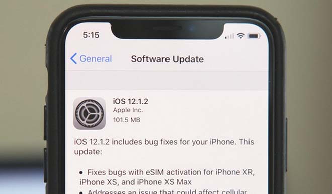 Apple lại gặp tai nạn những ngày cuối năm 2018