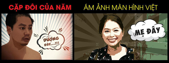 Fan rùng mình tìm ra cặp đôi ám ảnh nhất màn hình Việt 2018