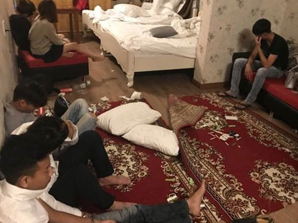 Huế: 18 thanh niên tàng trữ, sử dụng ma túy trái phép