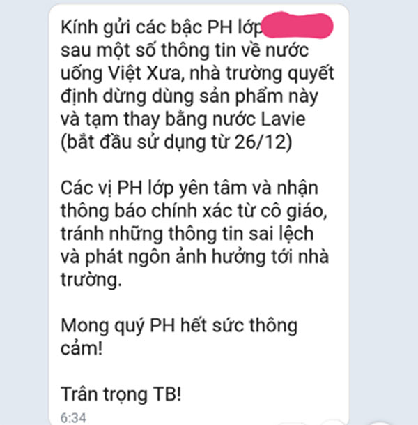Hà Nội: Hàng nghìn học sinh tiểu học uống nước nhiễm khuẩn ở trường học?