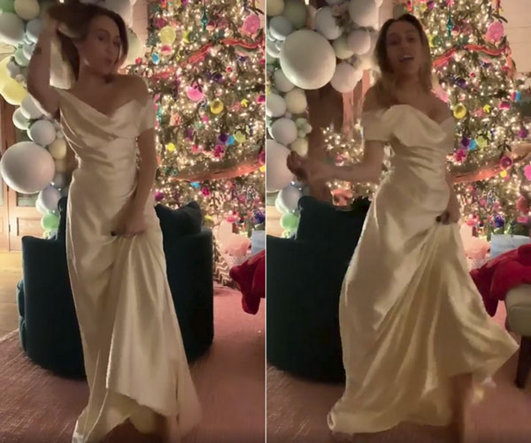 Váy cưới của Miley Cyrus: đơn giản mà sang chảnh, quyến rũ nhưng gây bất ngờ nhất là ở điểm hiếm hoi này