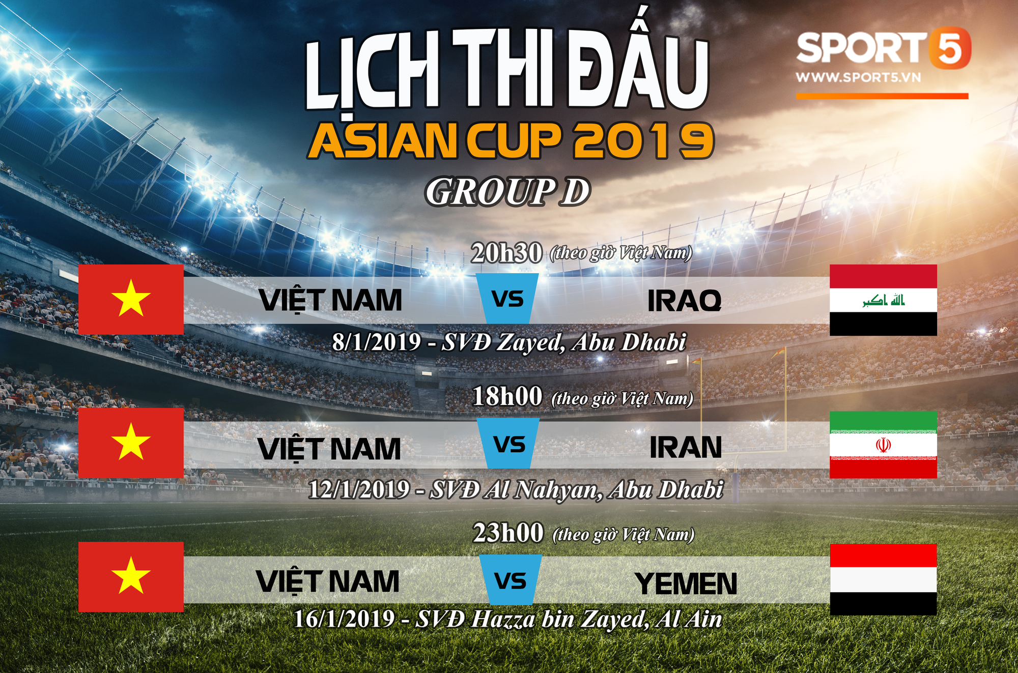 Thủ môn của đội tuyển số 1 châu Á lo lắng khi gặp Việt Nam ở Asian Cup 2019