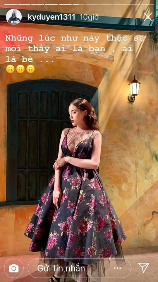 Trạng thái đầy ẩn ý của Hoa hậu Kỳ Duyên giữa nghi vấn hẹn hò với nữ siêu mẫu