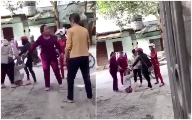 Xôn xao hình ảnh 2 mẹ con cùng đi đánh ghen, lột đồ cô nhân tình bất chấp can ngăn: Thương nó, ai thương con tôi!