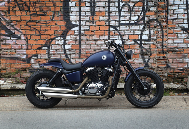 Honda Shadow 400 đời 1997 lột xác như mới của biker Hải Phòng