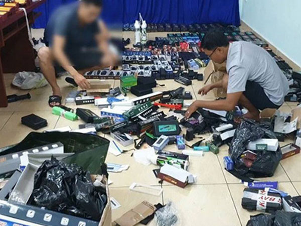 Bộ Công an phá đường dây mua bán vũ khí lớn ở TP HCM