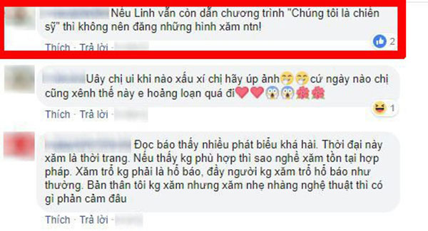 Được khuyên xóa hình xăm ở ngực đi sẽ đẹp hơn, MC Hoàng Linh đã phản pháo nhẹ nhàng mà cực gắt
