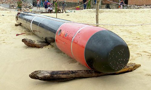 Trung Quốc nói đang thảo luận với Việt Nam về quả ngư lôi huấn luyện bị thất lạc