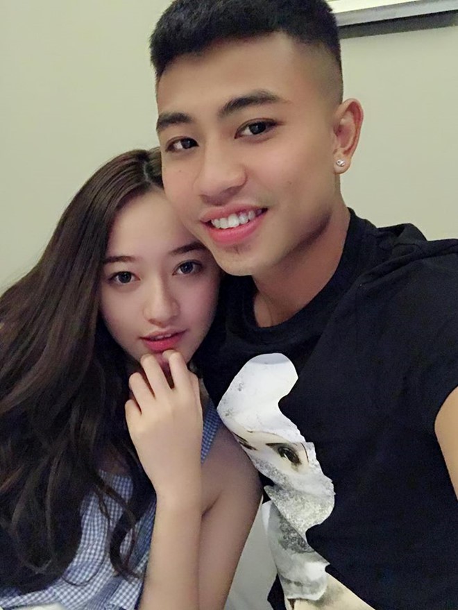 Bạn gái cao 1m74, đẹp đúng chuẩn hoa hậu của cầu thủ Đinh Thanh Bình