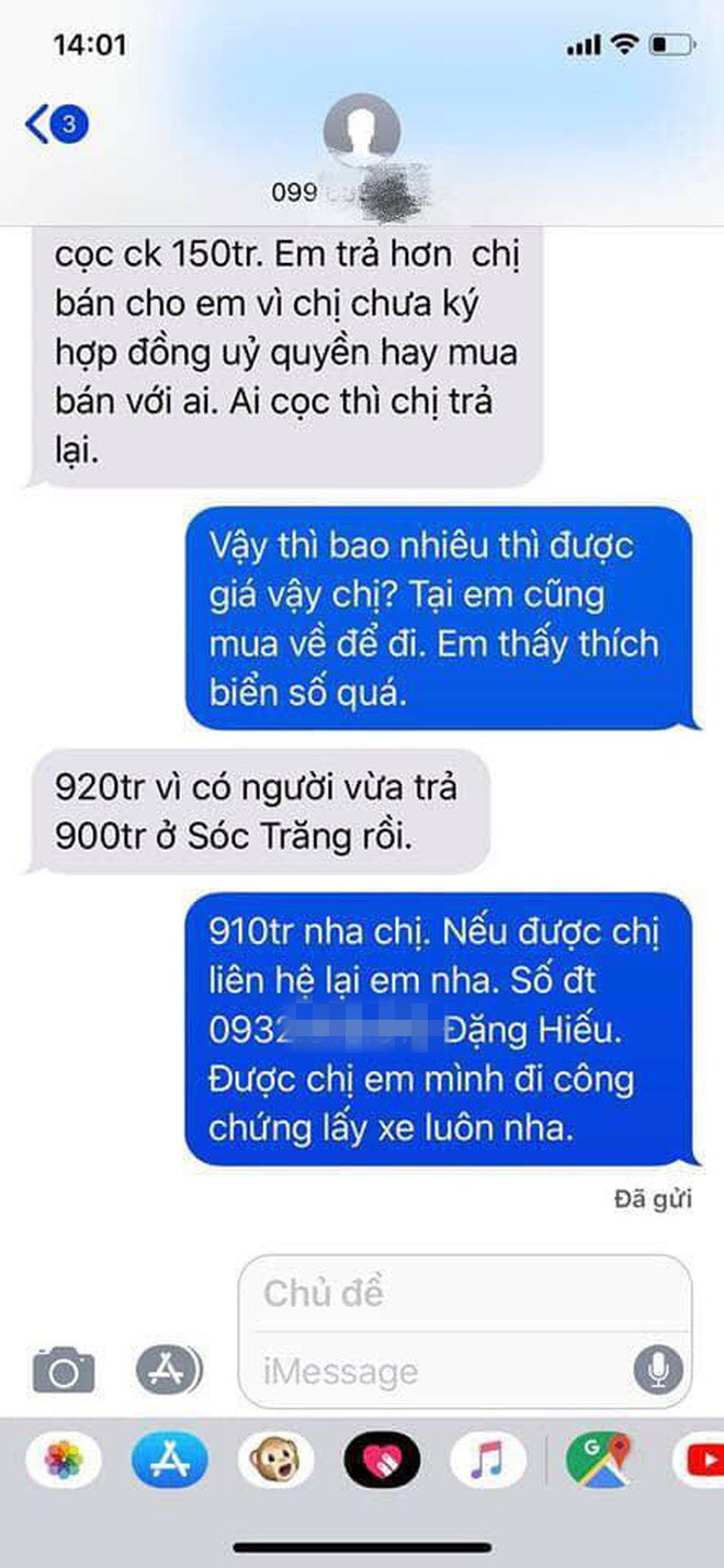 Người phụ nữ rao bán xe máy 30 triệu có biển số đại phát tài: Đủ 8 tỷ thì liên hệ với chị