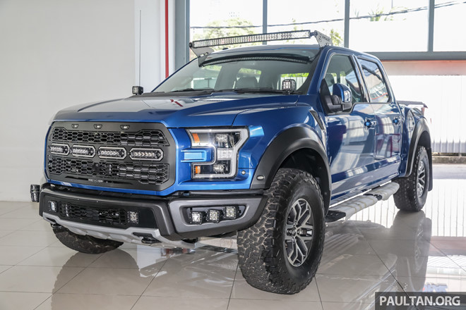 Ford F-150 Raptor bán tại Malaysia với giá hơn 189.000 USD