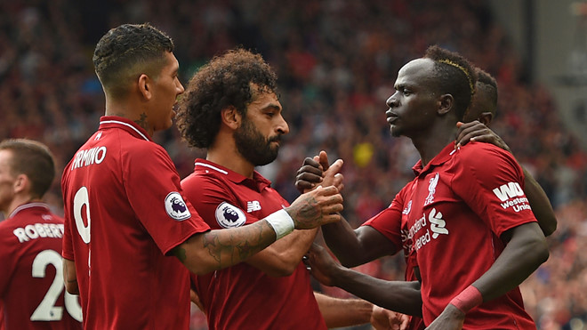 Liverpool thắng Arsenal 5-1: Giờ ai còn chê Salah, Mane và Firmino?