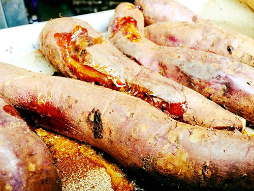 Khoai nướng đắt khách ngày Hà Nội rét