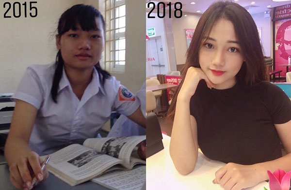 Những màn lột xác đỉnh nhất 2018 khi bước vào Đại học: Vịt hoá thiên nga chẳng cần phẫu thuật thẩm mỹ Những màn lột xác đỉnh nhất 2018 khi bước vào Đại học: Vịt hoá thiên nga chẳng cần phẫu thuật thẩm mỹ