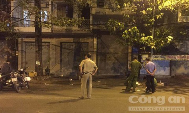 Hiện trường vụ giang hồ nổ súng, dùng hung khí truy sát người ở TP HCM