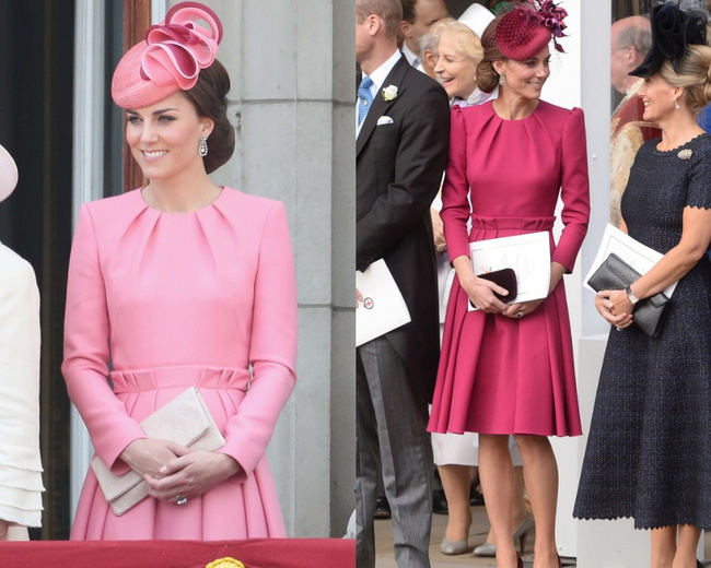 Đừng vội nghĩ Công nương Kate tiết kiệm khi diện lại 1 thiết kế, kỳ thực cô ấy mua hẳn phiên bản khác màu đấy!