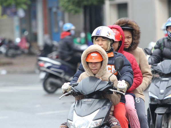 Dự báo thời tiết 31/12: Hà Nội giảm mưa, trời rét hại