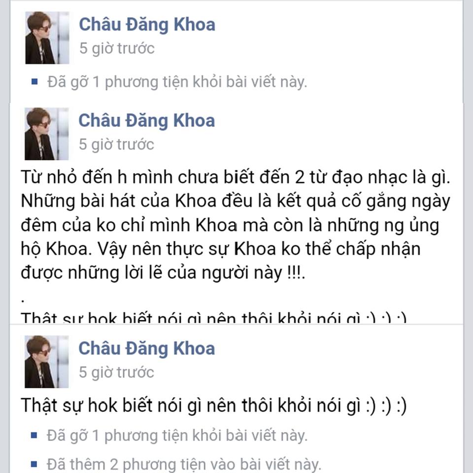 Bị nhạc sĩ Hàn Quốc tố đạo nhạc, Châu Đăng Khoa lớn tiếng đáp trả Bị nhạc sĩ Hàn Quốc tố đạo nhạc, Châu Đăng Khoa lớn tiếng đáp trả