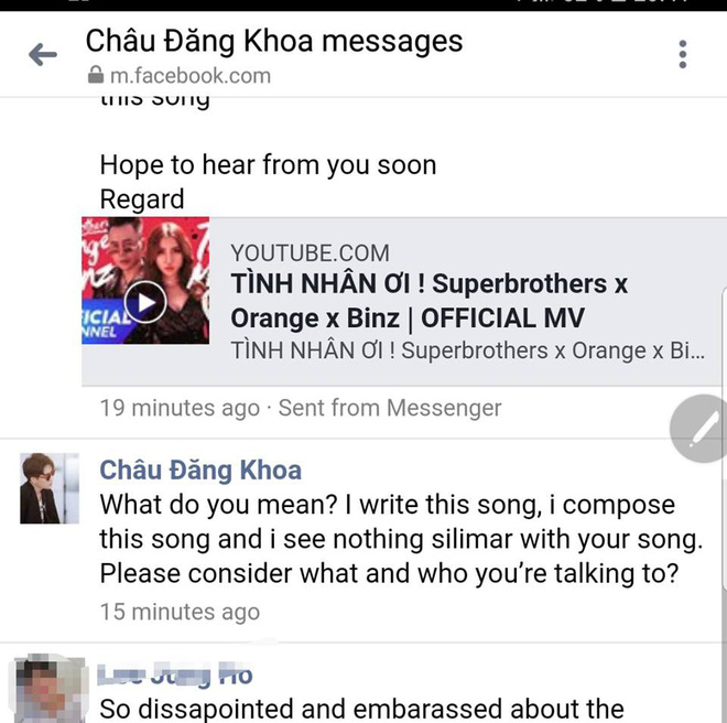 Bạn thân Hồ Ngọc Hà bị nhạc sĩ Hàn Quốc đe doạ cho người sang Việt Nam xử lý