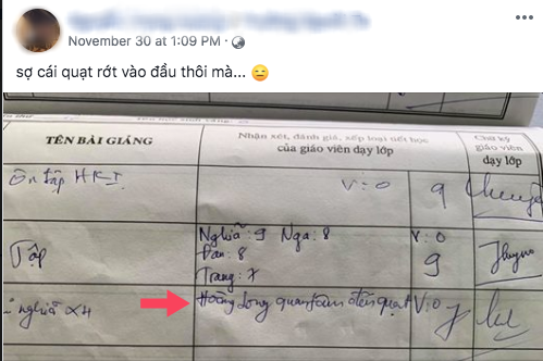 Thời đi học có một nỗi lo vừa buồn cười vừa kinh hoàng đáng sợ mang tên quạt trần rơi vào đầu