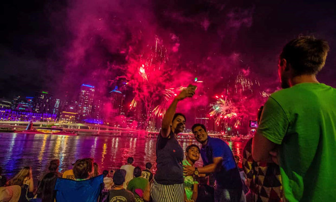 Singapore, Triều Tiên, Hong Kong rực rỡ trong pháo hoa giao thừa