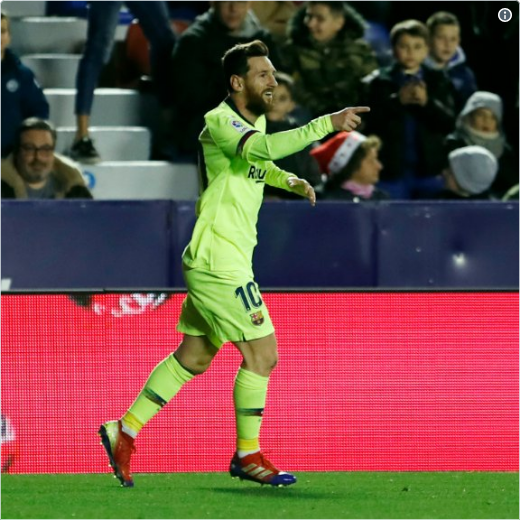 Messi và 5 kỷ lục đáng nhớ trong năm 2018