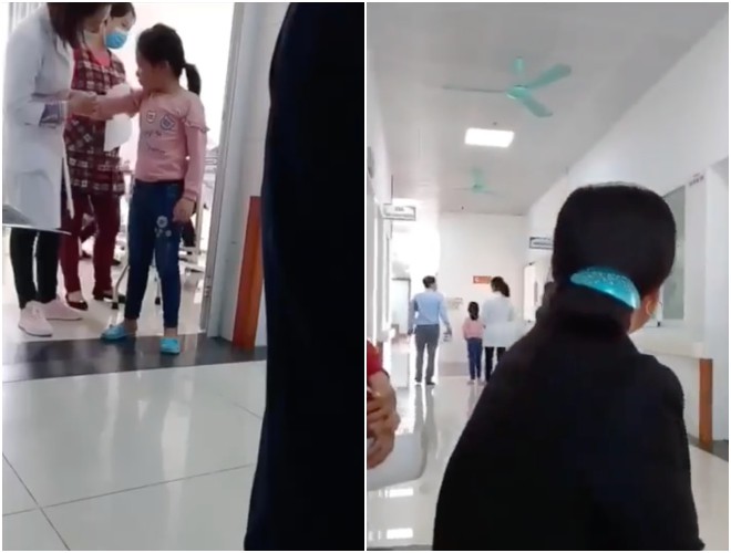 Sợ hãi khi phải lấy máu trong bệnh viện, bé gái bị bố tát dã man ngay trước mặt các bác sĩ khiến nhiều người phẫn nộ