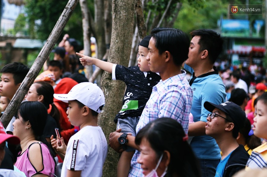 Khu vui chơi ở Sài Gòn nghẹt thở ngày đầu năm mới 2019, người dân chen nhau để có chỗ nghỉ ngơi