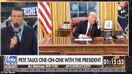 Ông Trump than thở trong video mừng năm mới