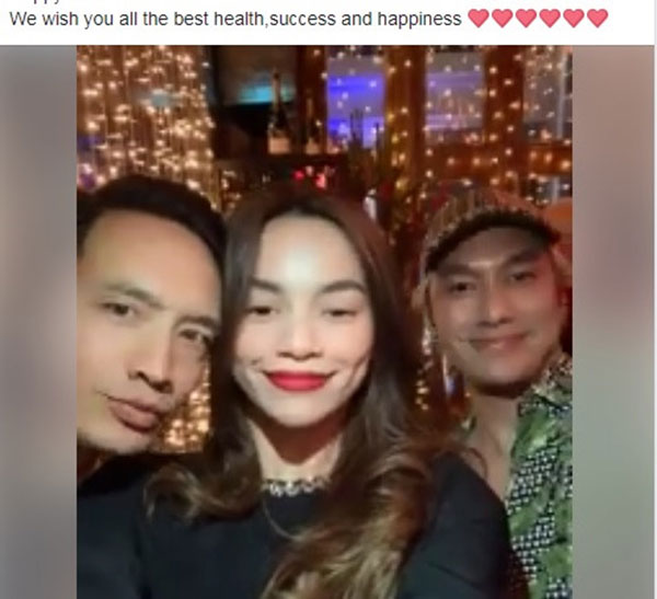 Sao Việt hạnh phúc đón năm mới 2019 bên gia đình, bạn bè