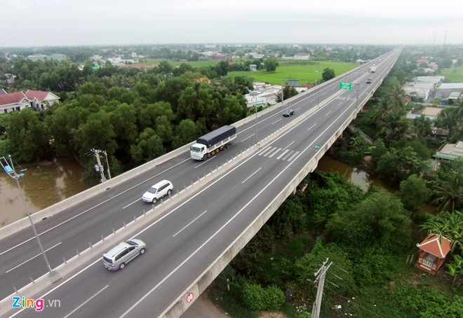 Dừng thu phí cao tốc TP.HCM - Trung Lương từ 1/1/2019