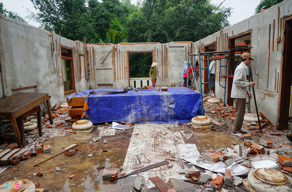 Video - Ảnh: Tháo dỡ biệt phủ 100 tỷ của đại gia vàng xây trái phép ở Đà Nẵng